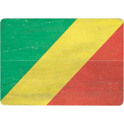 Republic of the Congo Flag Distressed Surface Laptop Studio Skin